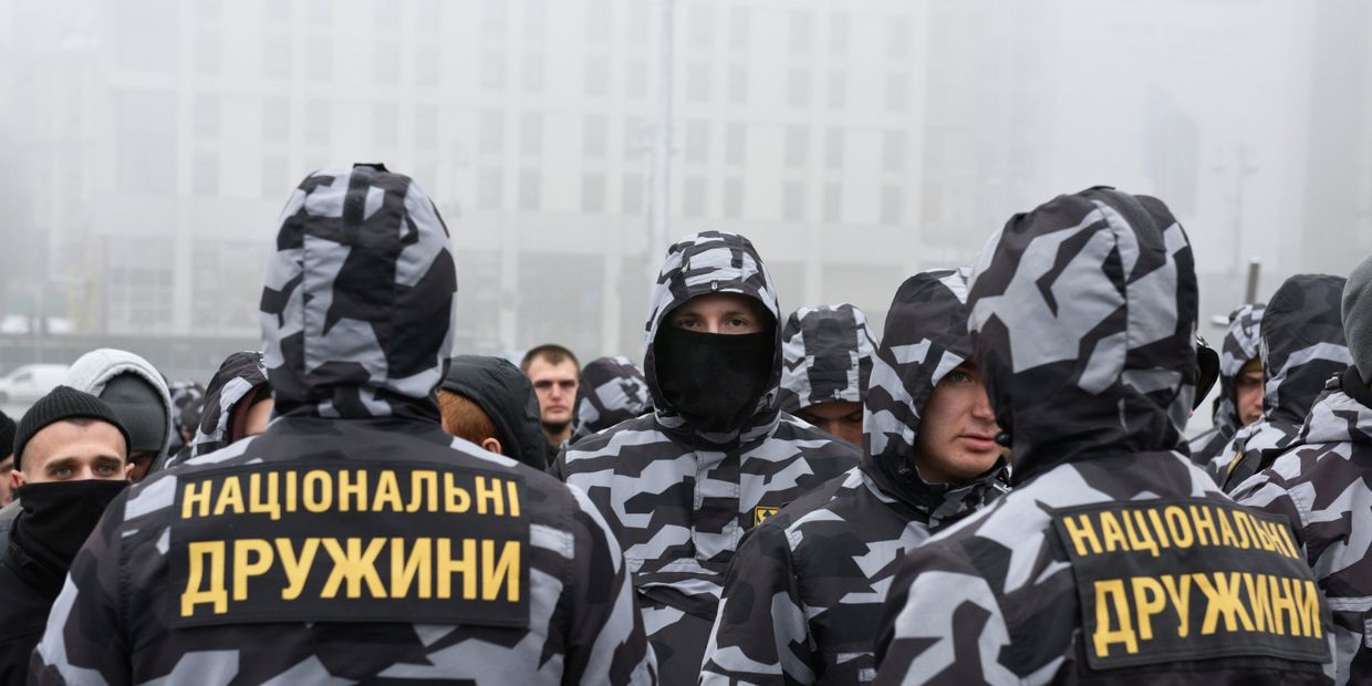 Акции националистов в Киеве
