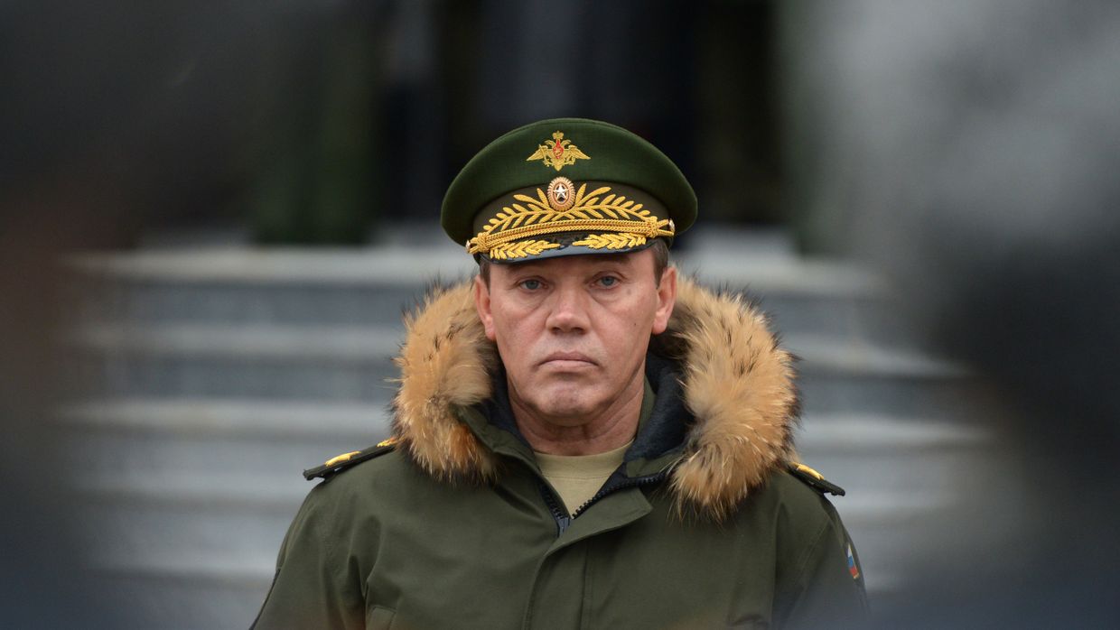 Начальник генштаба Вооруженных сил РФ Валерий Герасимов