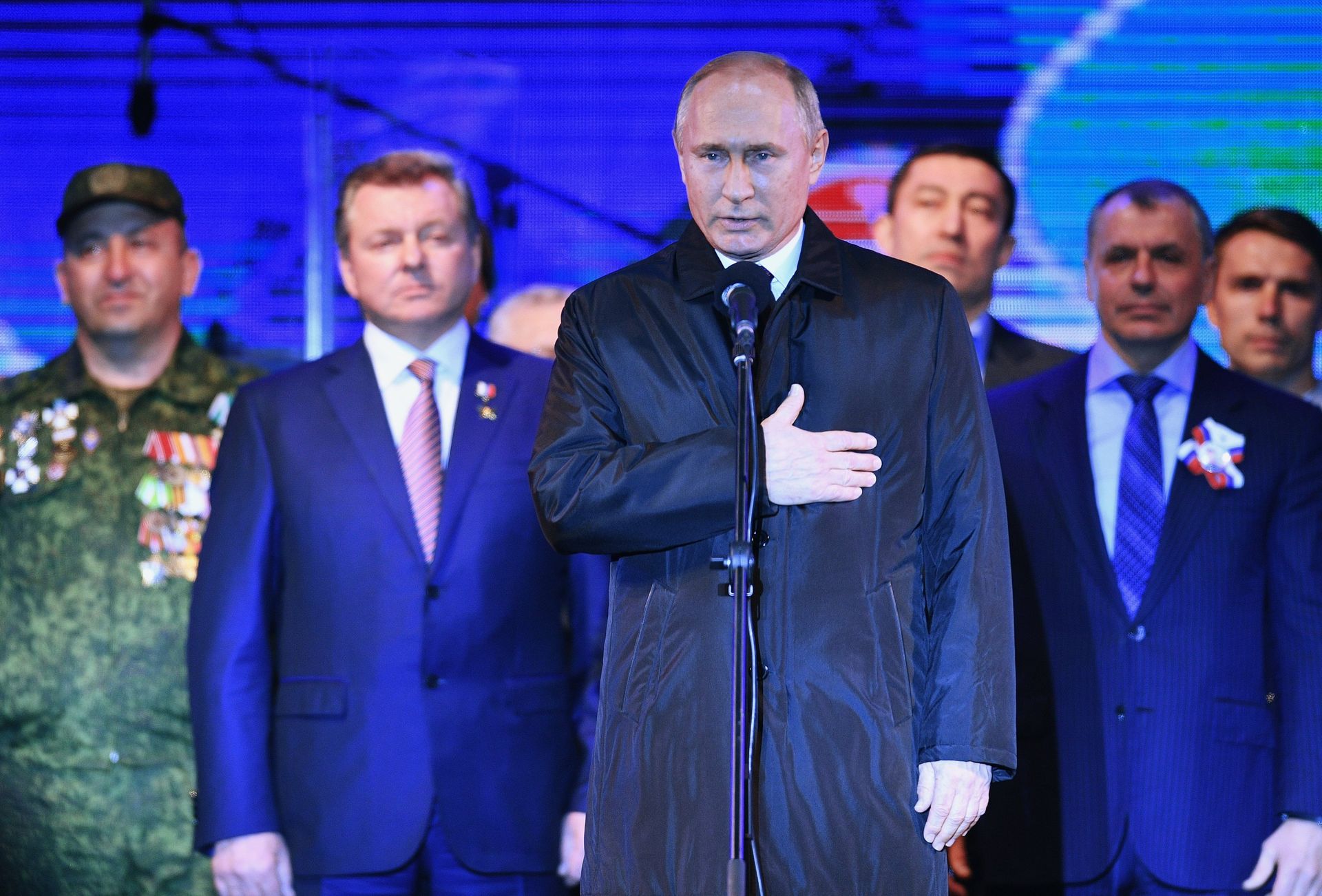 Рабочая поездка президента РФ В. Путина в Крым - ИноСМИ, 1920, 13.04.2021