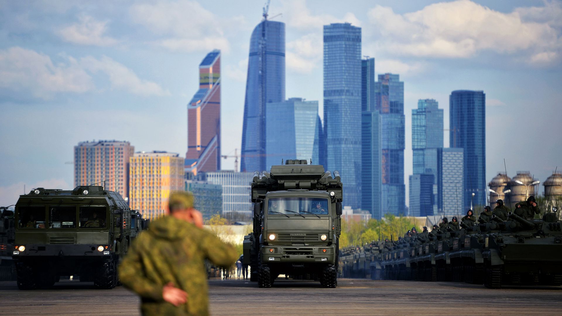 Оперативно-тактические ракетные комплексы «Искандер» во время подготовки к Параду Победы в Москве - ИноСМИ, 1920, 25.11.2023