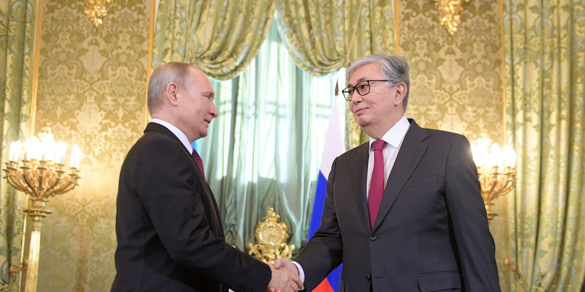 Президент РФ В. Путин встретился с президентом Казахстана К.-Ж. Токаевым Президент РФ В. Путин встретился с президентом Казахстана К.-Ж. Токаевым - ИноСМИ, 1920, 07.10.2021