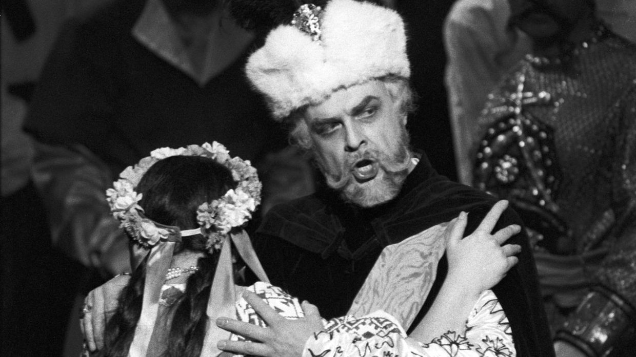 Опера Петра Чайковского «Мазепа» на сцене Государственного академического Большого театра СССР (ныне России)