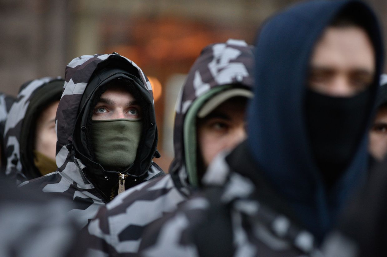 Марш националистов в Киеве