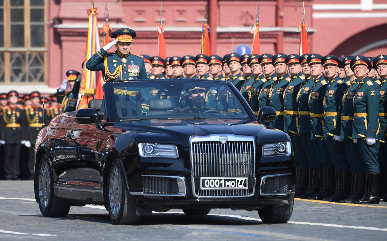 Генеральная репетиция парада Победы