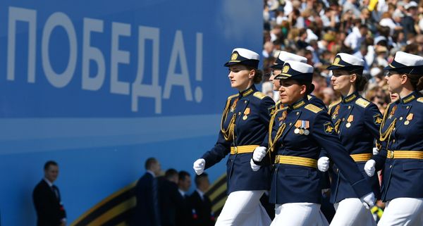 Генеральная репетиция парада Победы