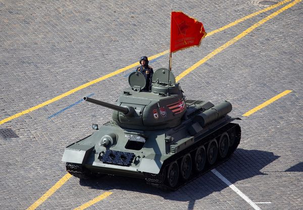 Легендарный советский танк Т-34