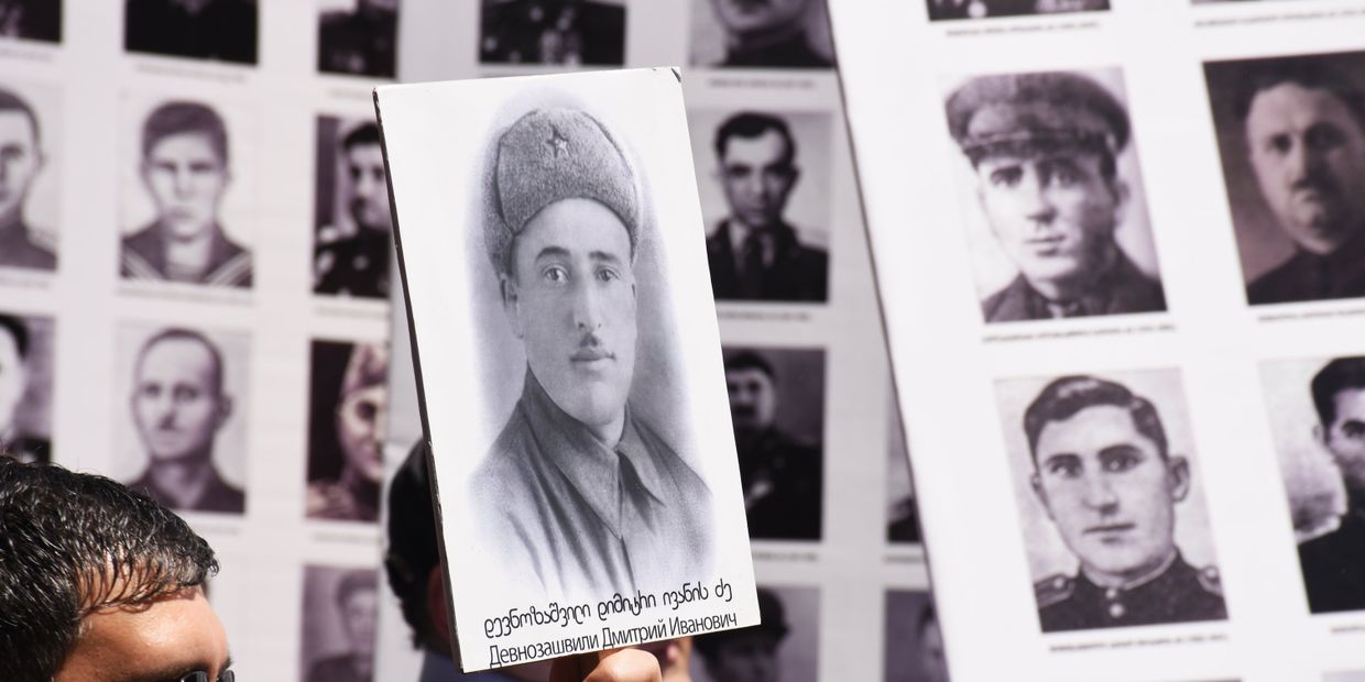Акция Бессмертный полк за рубежом