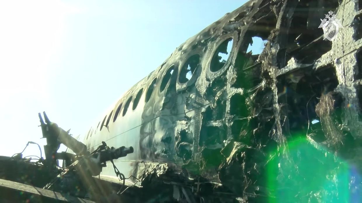 Следственные действия на месте аварийной посадки самолёта в аэропорту Шереметьево