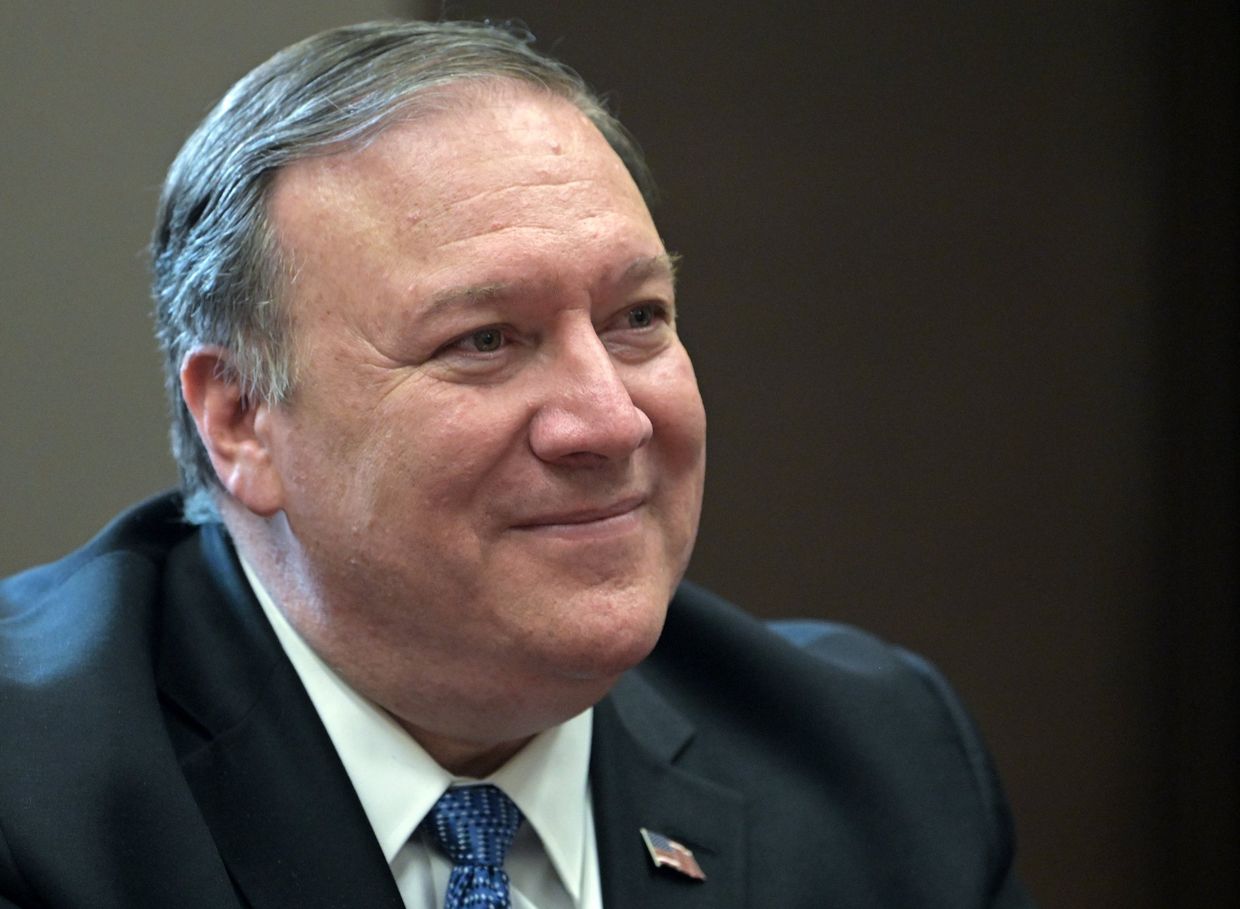 Президент РФ В. Путин встретился в Сочи с госсекретарем США М. Помпео и главой МИД РФ С. Лавровым Президент РФ В. Путин встретился в Сочи с госсекретарем США М. Помпео и главой МИД РФ С. Лавровым