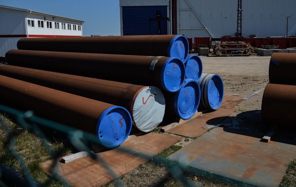 Строительство газопровода Северный поток-2 в Германии