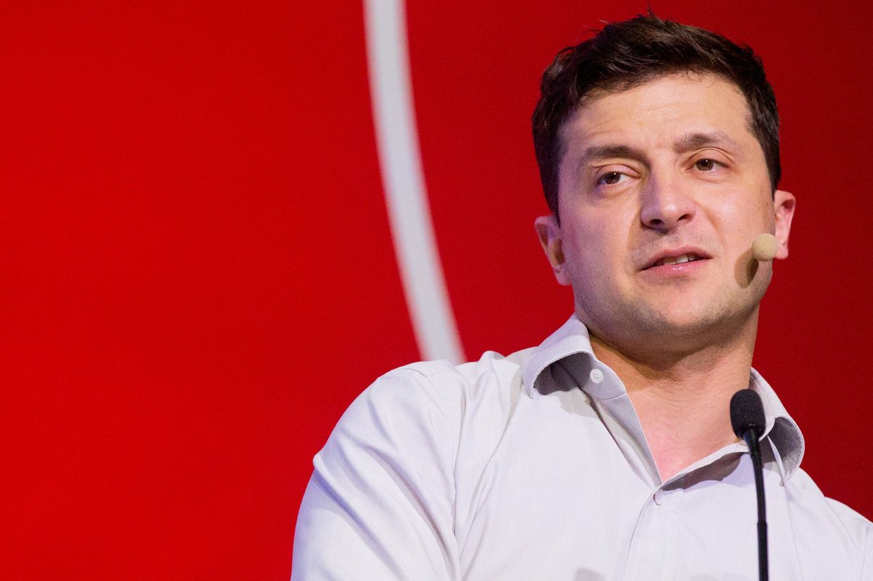Выступление президента Украины В. Зеленского на iForum-2019 в Киеве