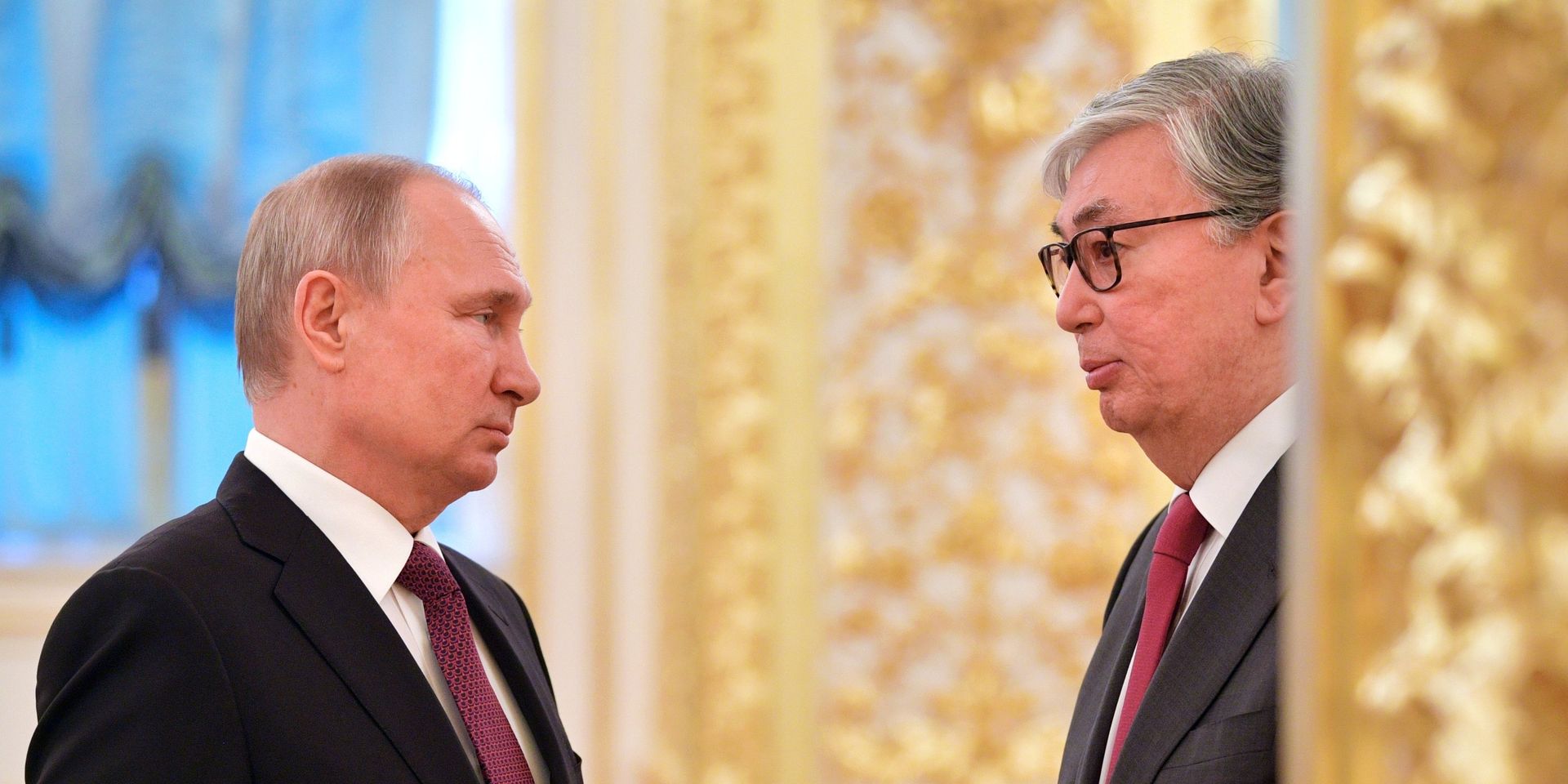 Президент РФ В. Путин встретился с президентом Казахстана К.-Ж. Токаевым - ИноСМИ, 1920, 22.07.2022