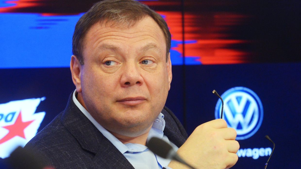 Председатель Наблюдательного совета Консорциума Альфа-Групп Михаил Фридман на пресс-конференции, посвященной фестивалю современной музыки и технологий Alfa Future People 2018