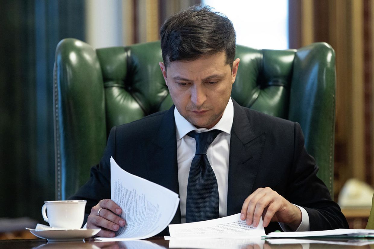 Президент Украины Владимир Зеленский