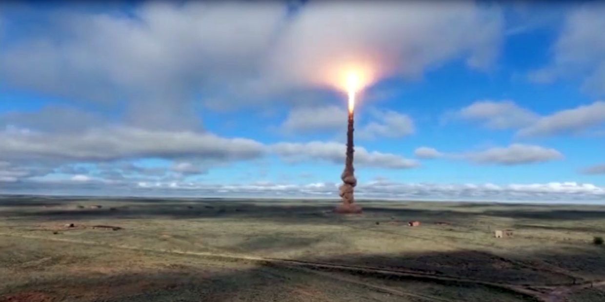 ВКС России провели испытания новой ракеты системы ПРО
