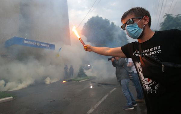 Акции памяти по погибшему мальчику от произвола полиции на Украине