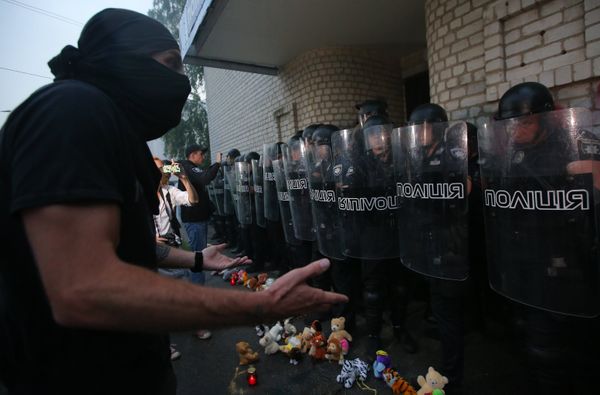 Акции памяти по погибшему мальчику от произвола полиции на Украине