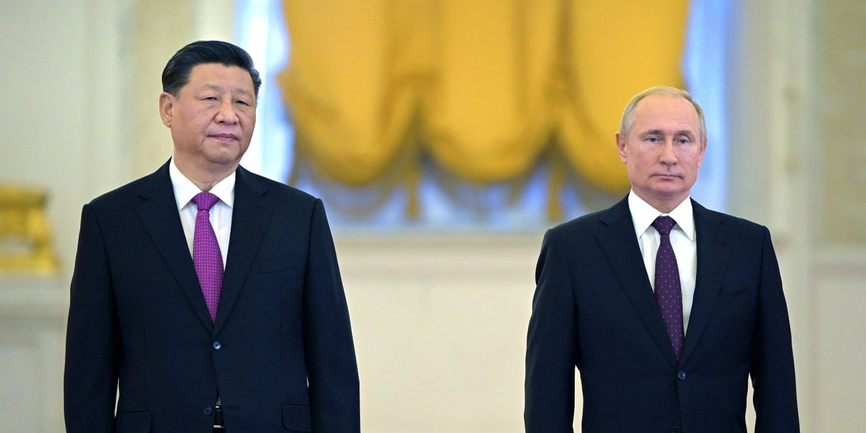 Мероприятия с участием президента РФ В. Путина в рамках государственного визита в РФ председателя КНР Си Цзиньпина