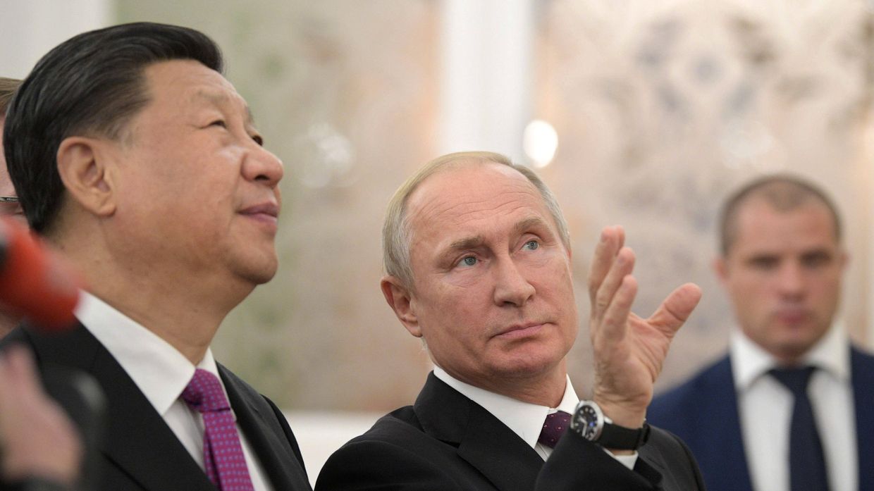 Мероприятия с участием президента РФ В. Путина в рамках государственного визита в РФ председателя КНР Си Цзиньпина