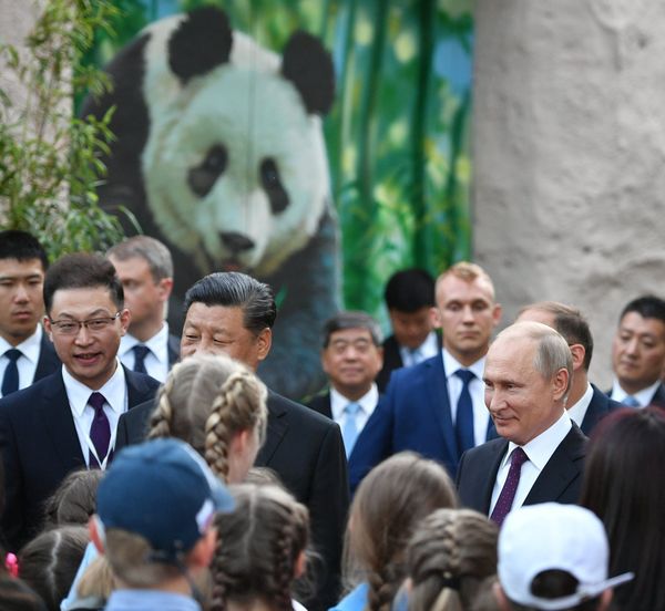 Мероприятия с участием президента РФ В. Путина в рамках государственного визита в РФ председателя КНР Си Цзиньпина