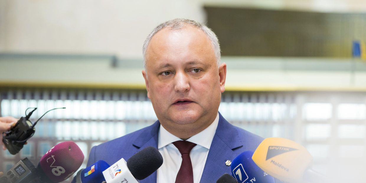Заседание кабинета министров и парламента в Молдавии