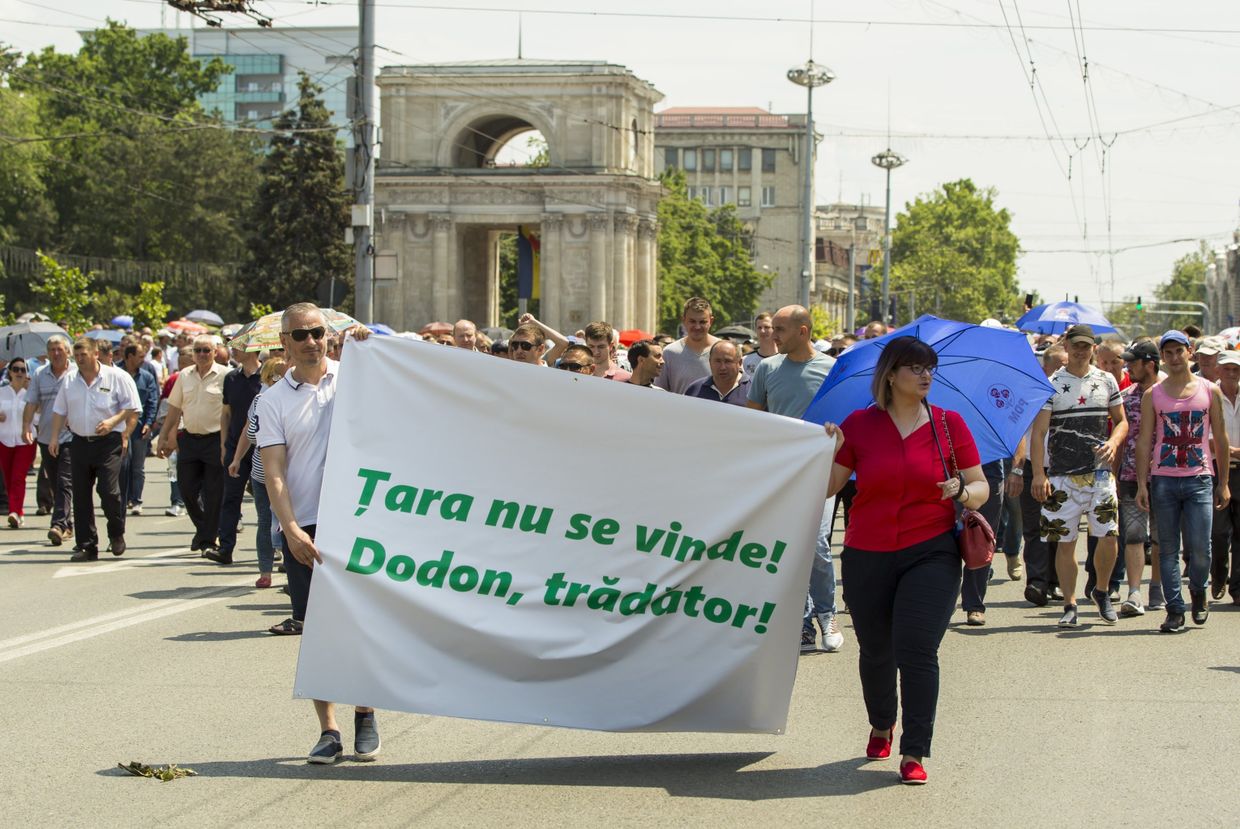 Акции протеста в Кишинёве