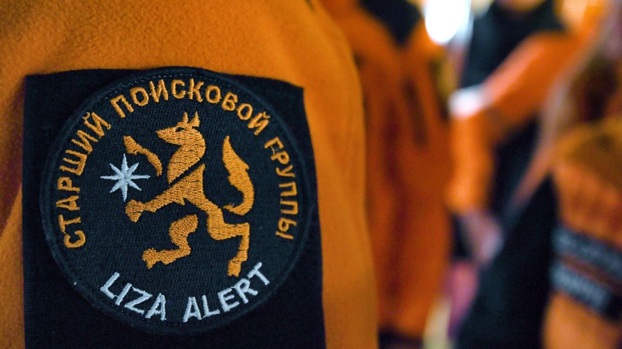Шеврон поисково-спасательного отряда Лиза Алерт