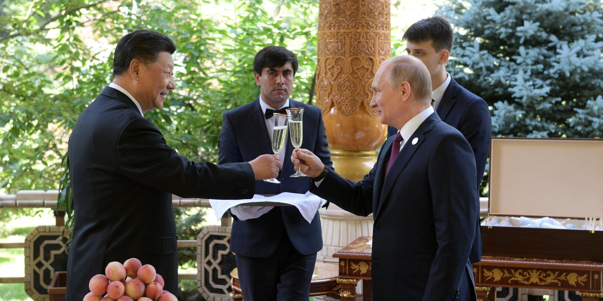 Президент РФ Владимир Путин и председатель КНР Си Цзиньпин - ИноСМИ, 1920, 07.06.2022