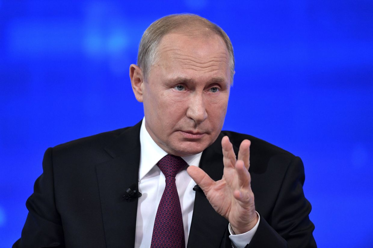 Прямая линия с президентом РФ Владимиром Путиным