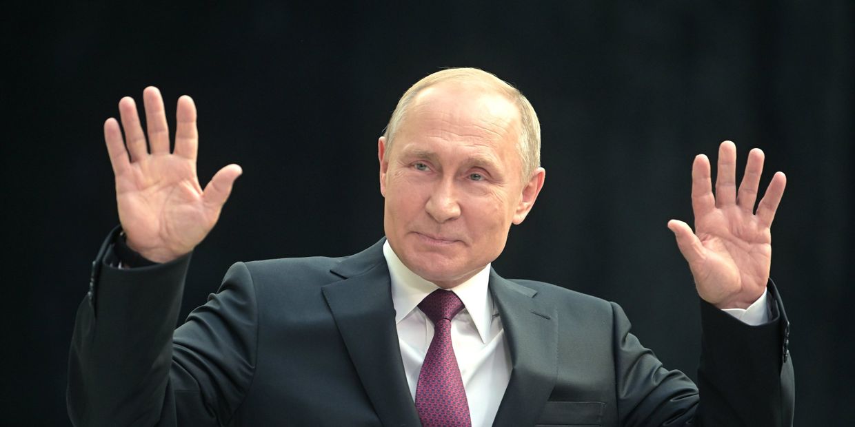 Прямая линия с президентом РФ Владимиром Путиным