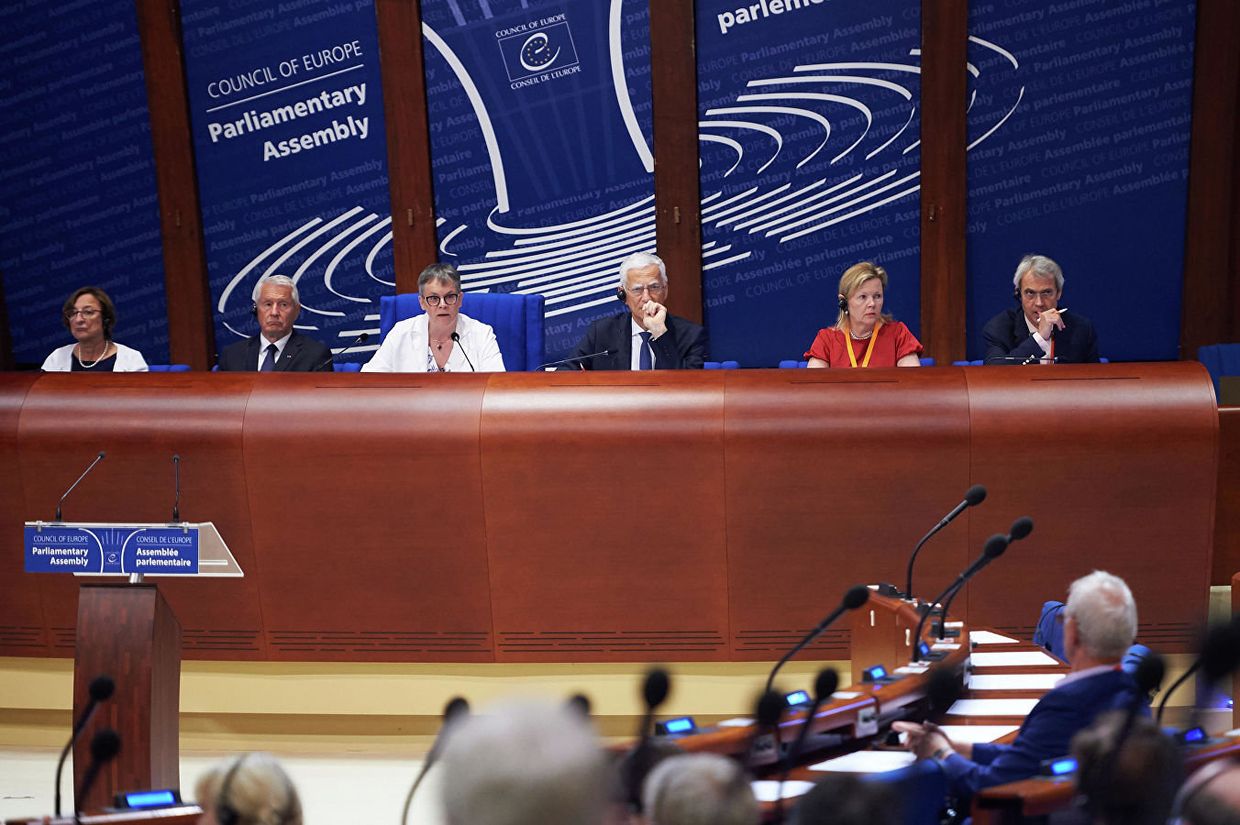 Пленарное заседание летней сессии Парламентской ассамблеи Совета Европы