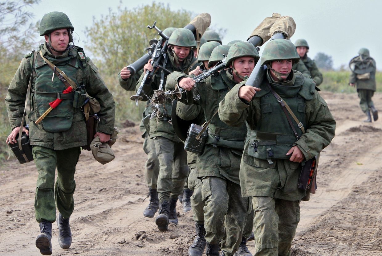 Военные учения на полигоне Балтийского флота в Калининградской области