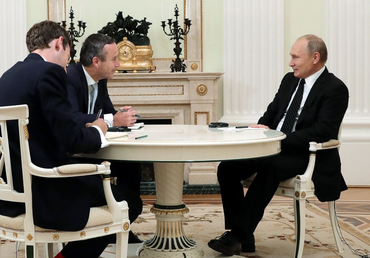 Интервью президента РФ В. Путина газете Financial Times