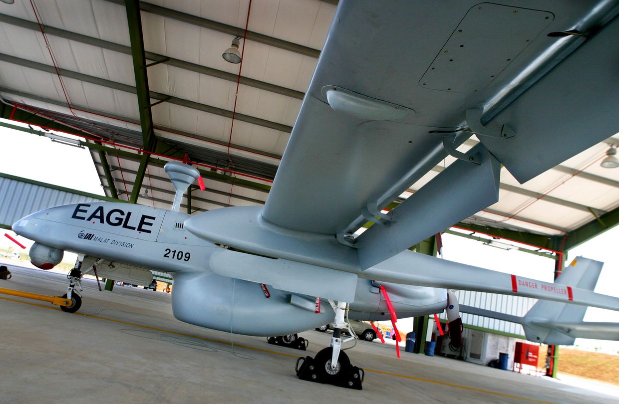 Израильский беспилотник IAI-Malat-EADS Eagle
