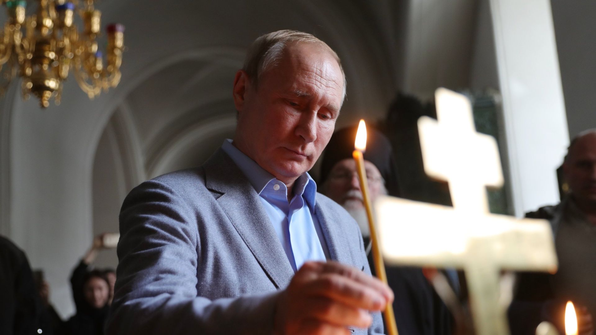 Президенты РФ и Белоруссии В. Путин и А. Лукашенко посетили Валаамский монастырь - ИноСМИ, 1920, 22.03.2025