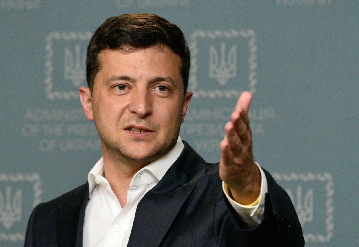 Доклад президенту Украины В. Зеленскому о расследовании убийства журналиста П. Шеремета