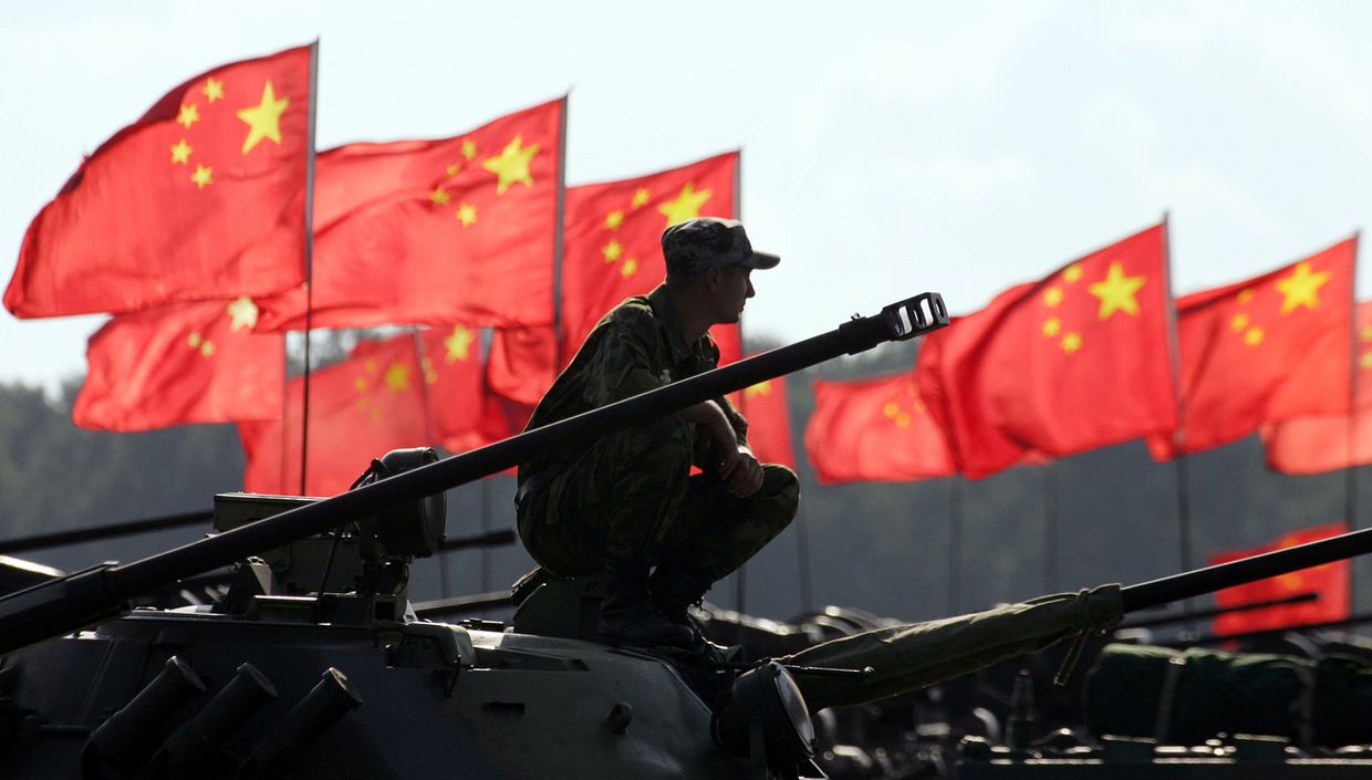 Техника, участвующая в военных учениях на Чебаркульском полигоне