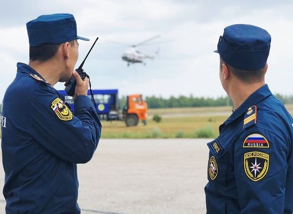 Ликвидация лесных пожаров в Якутии