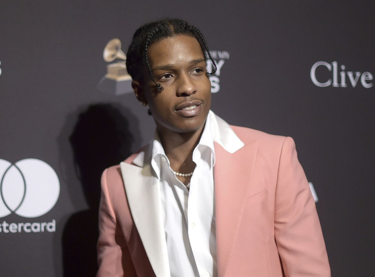 Американский исполнитель A$AP Rocky