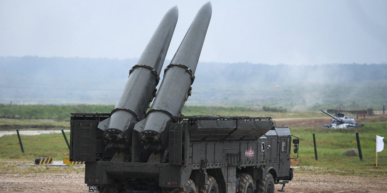 Самоходная пусковая установка 9П78-1 Искандер-М