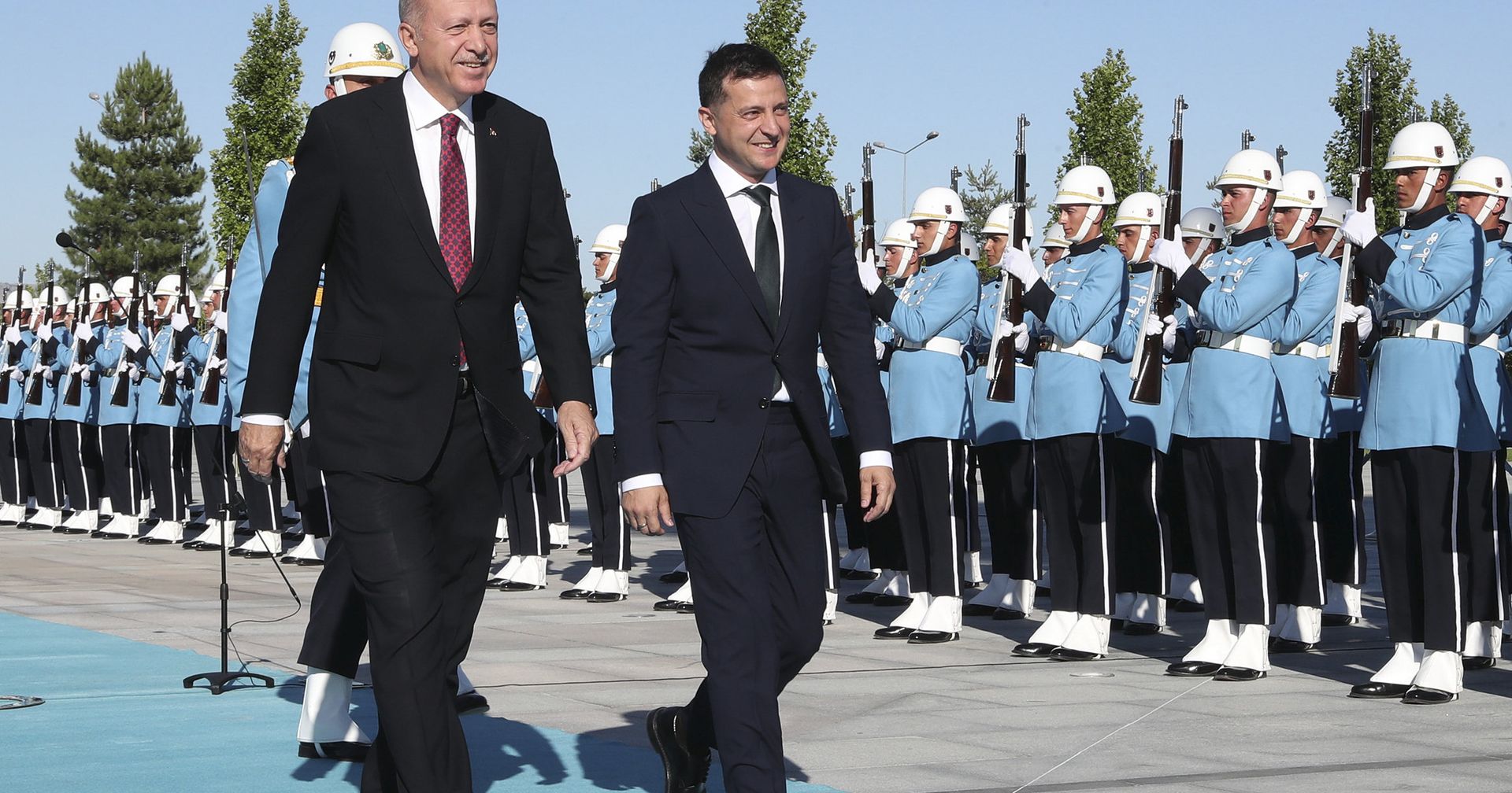 Президент Турции Реджеп Тайип Эрдоган и президент Украины Владимир Зеленский в Анкаре - ИноСМИ, 1920, 14.05.2021