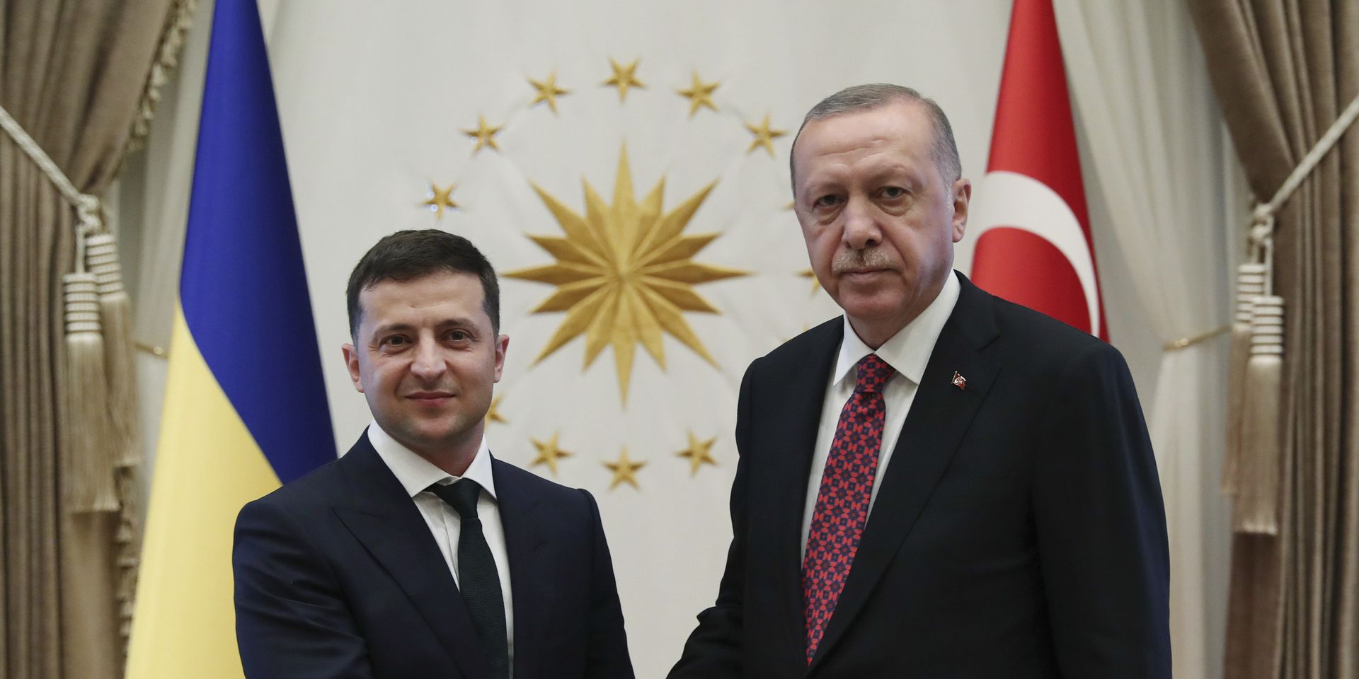Президент Турции Реджеп Тайип Эрдоган и президент Украины Владимир Зеленский в Анкаре - ИноСМИ, 1920, 13.11.2021