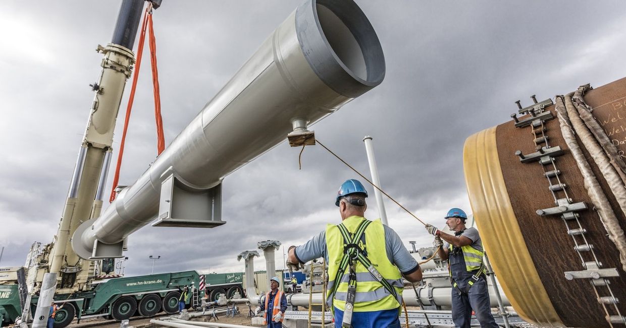 Подготовка труб для газопровода «Северный поток - 2» Подготовка труб для газопровода «Северный поток - 2»