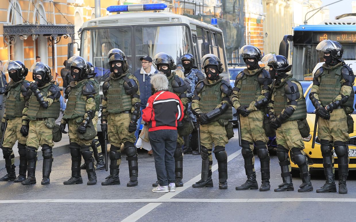 Акция в поддержку незарегистрированных кандидатов в Мосгордуму