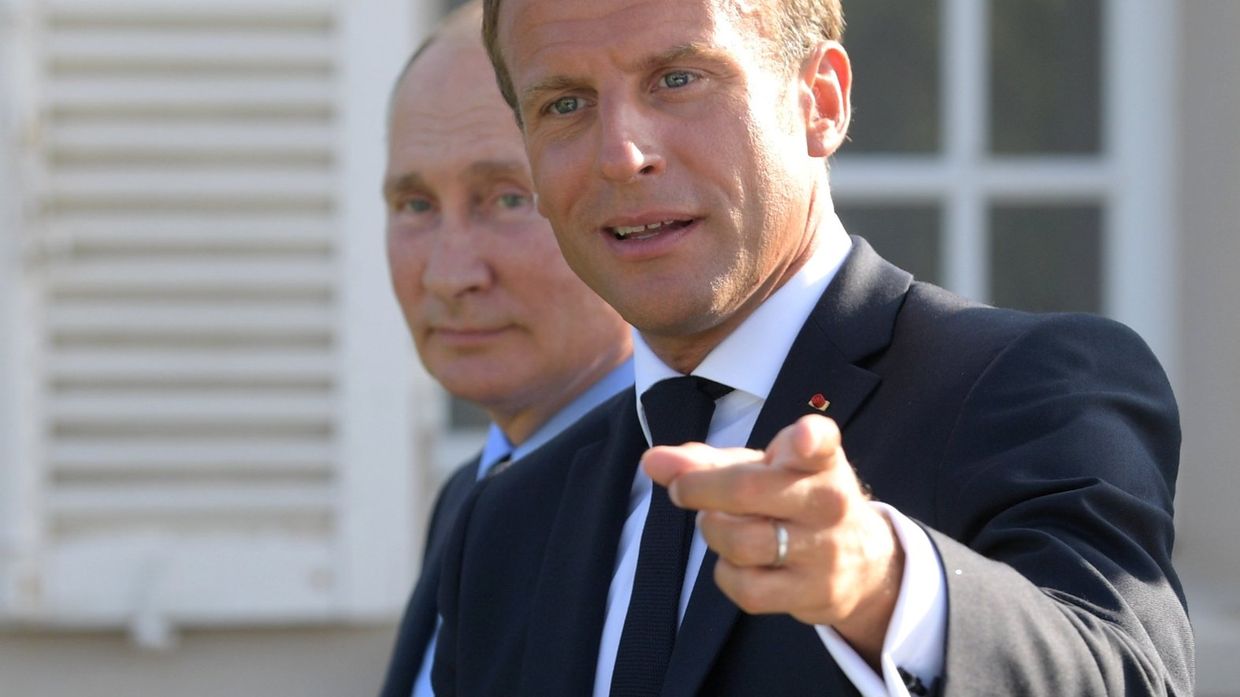 Рабочий визит президента РФ В. Путина во Францию