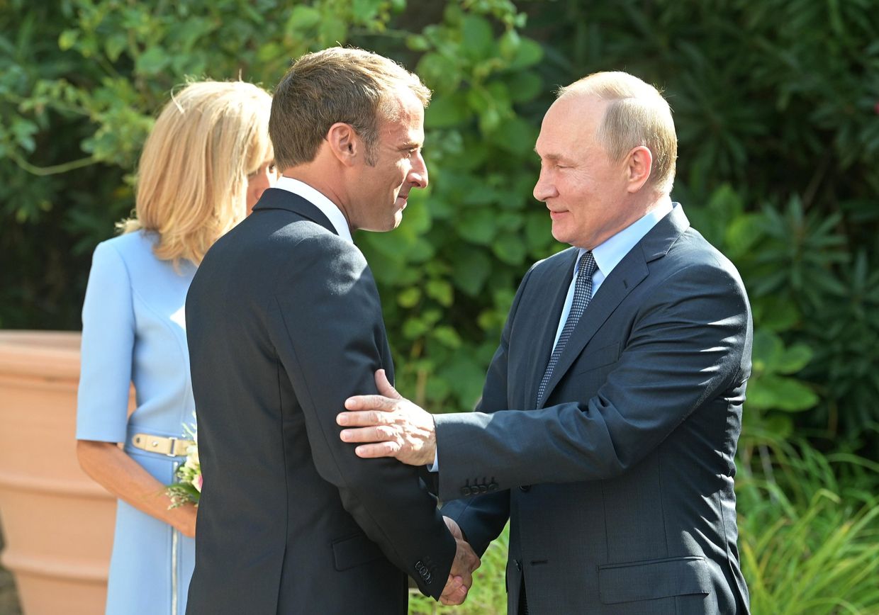 Рабочий визит президента РФ В. Путина во Францию