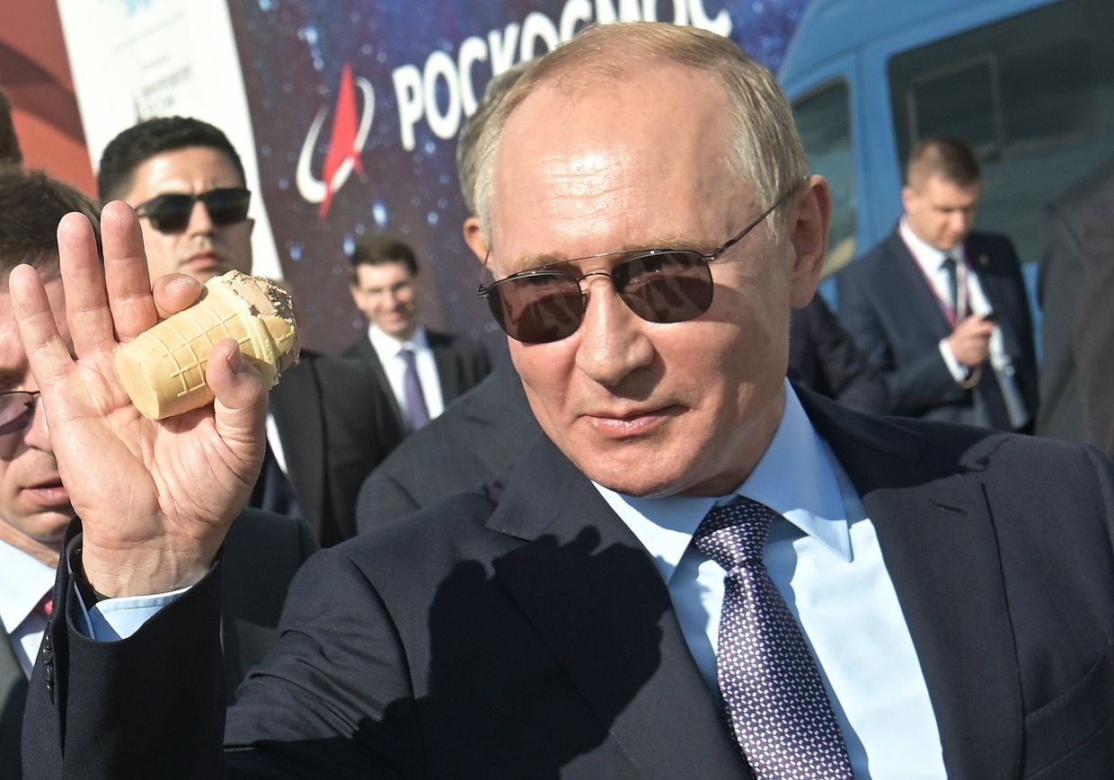 Президент РФ В. Путин и президент Турции Р. Т. Эрдоган посетили авиасалон МАКС 2019