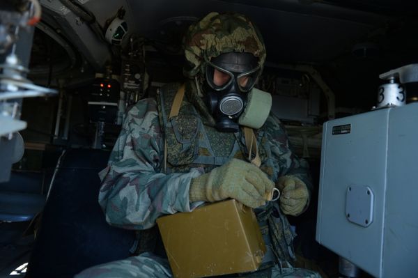 Военнослужащий войск РХБЗ Военнослужащий войск РХБЗ