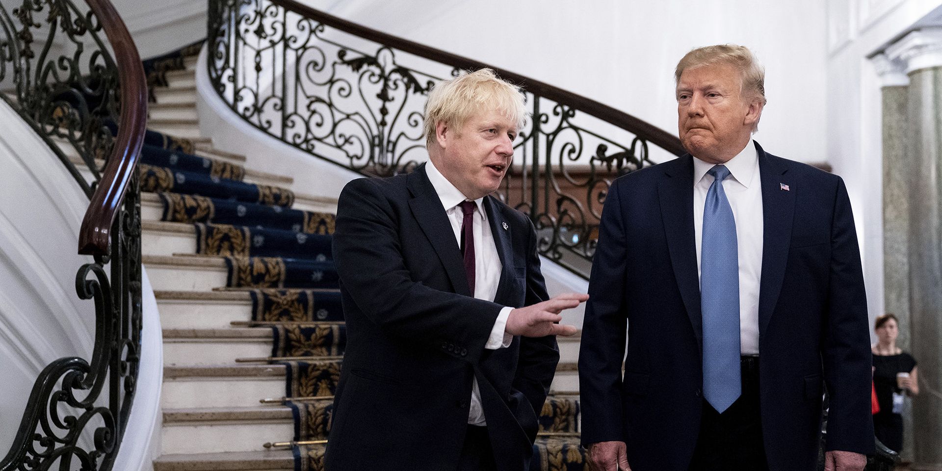 Президент США Дональд Трамп и премьер-министр Великобритании Борис Джонсон - ИноСМИ, 1920, 26.05.2023