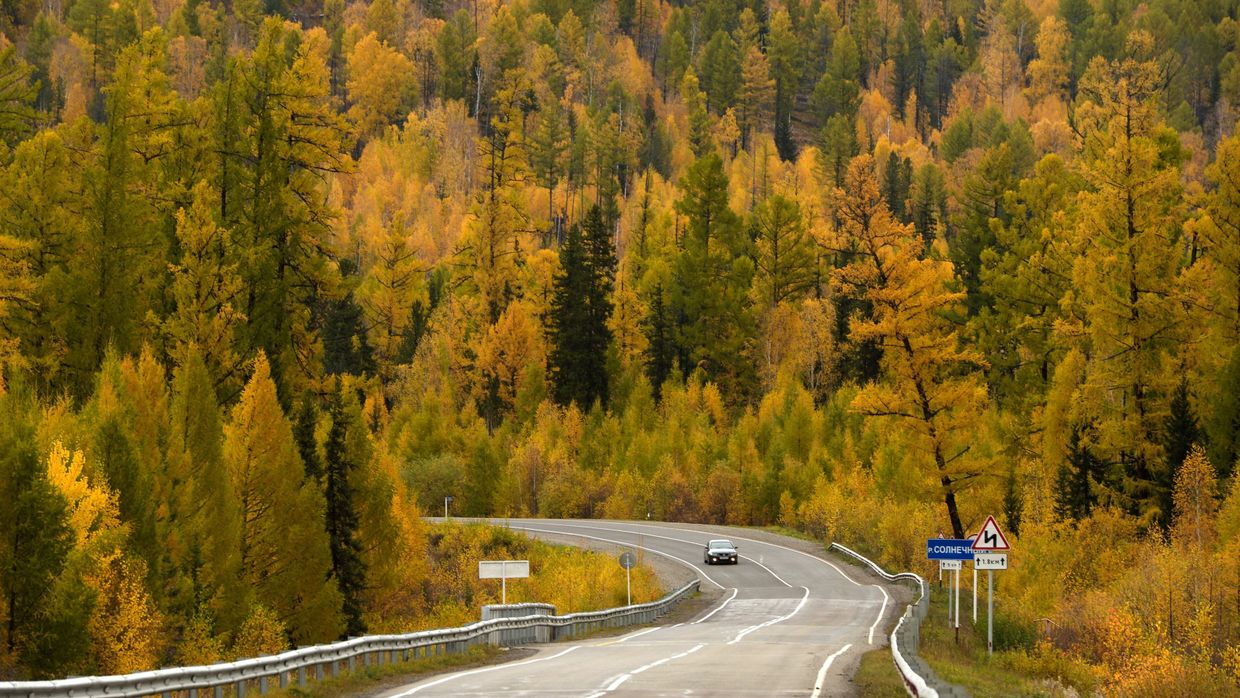 Осень в Сибири